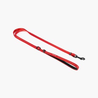 EzyDog Essential Adjustable Leash - 1.5 x 180 cm, Red
