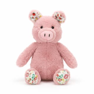 Waggin' Tails Smooshables Pig Dog Toy - Medium