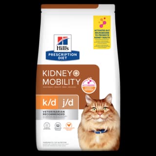 Hill's Prescription Diet k/d j/d Kidney + Mobility Dry Cat Food - 2.88kg