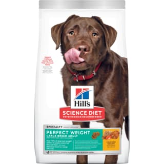 Hill's Science Diet Adult Perfect Weight Large Breed Chicken Recipe Dry Dog Food - 11.34kg
