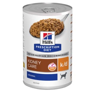 Hill's Prescription Diet k/d Kidney Care Original Wet Dog Food - 350g x 12 (tray)