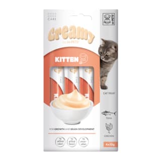 M-PETS Creamy Kitten Tuna & Chicken Cat Treats - 60g