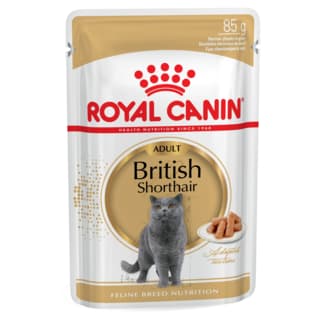 Royal Canin British Shorthair Adult Wet Cat Food - 85g x 36