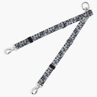 Dog Friendly Co. Dog Leash Splitter - Grey Camo