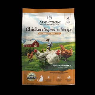 Addiction Grain-Free Chicken Supreme Recipe Adult Dry Cat Food - 4.5kg
