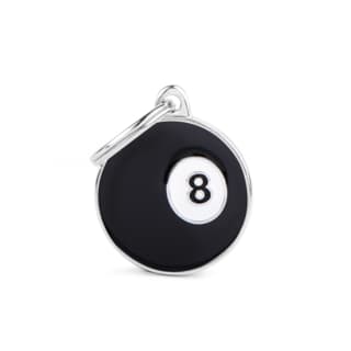 My Family Assorted Cat and Dog Charm Tags - Billiard , Medium
