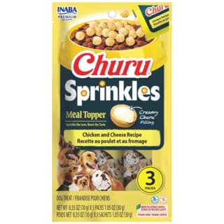 Inaba Churu Sprinkles Chicken & Cheese Recipe Dog Treats - 3 Pack