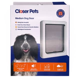 Closer Pets Wood Fitting Medium Dog Door - Medium
