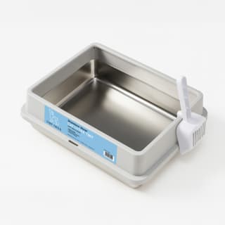 Tidy Tails Odour Control Stainless Steel Cat Litter Tray - Large