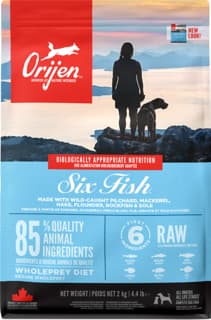 Orijen Six Fish Dry Dog Food - 2kg
