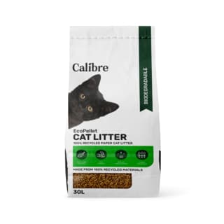 Calibre EcoPellet Recycled Paper Cat Litter - 9kg/ 30L