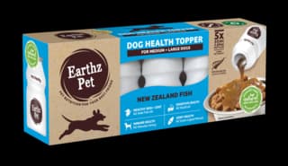 Earthz Pet Fish Gravy Dog Health Meal Topper - Medium / Large Dog, 5 Packs (25 Bottles)