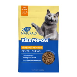 Ark Naturals Kiss Me-Ow Strengthening Dental Tuna Cat Treats - 85g