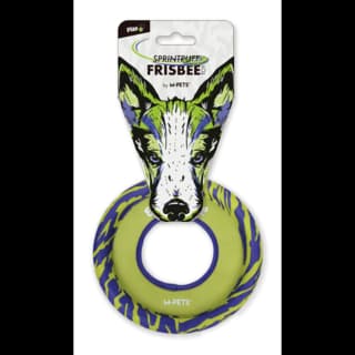M-PETS Sprintpuff Floatable Frisbee Dog Fetch Toy - Green and Purple
