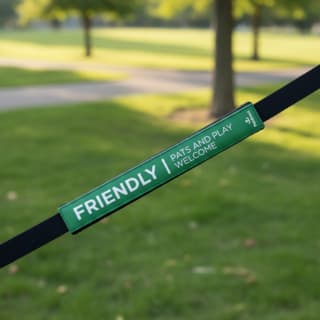 Petdirect Friendly Dog Leash Sleeve - Green
