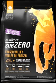 Nutrience SubZero Fraser Valley Small Breed Dry Dog Food - 4.5kg