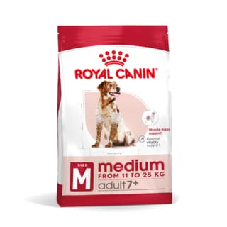 Royal Canin Medium Adult 7+ Senior Dry Dog Food - 15kg
