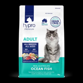 Hypro Premium Grain Free Adult Ocean Fish Dry Cat Food - 9kg