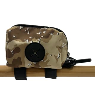 Latched Dog Poop Bag Holder - Desert Camo
