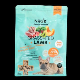 NRG+ Pure Gold Blend Lamb Freeze Dried Dog Food - 50g