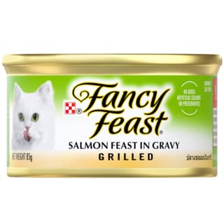 Fancy Feast Grilled Salmon Feast in Gravy Wet Cat Food - 85g