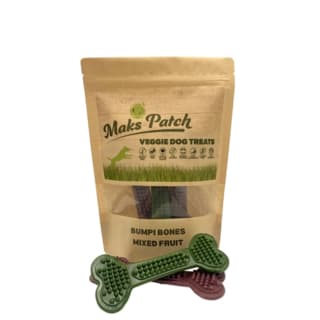 Mak's Patch Mixed Fruit Bumpi Bone Dog Treats - 7 Pack