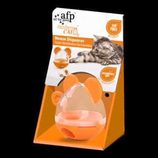 All For Paws Modern Cat Mouse Treat Dispenser - Single