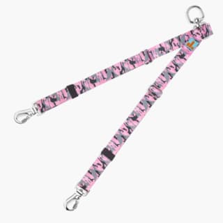 Dog Friendly Co. Dog Leash Splitter - Pink Camo