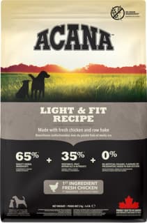 ACANA Light and Fit Dry Dog Food - 4kg (2 x 2kg Bags)