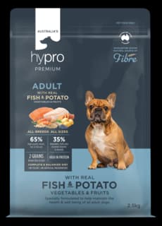 Hypro Premium Wholesome Grains Adult Fish & Potato Dry Dog Food - 2.5kg