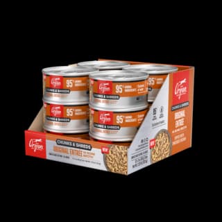 Orijen Original Entrée Chunks & Shreds in Bone Broth Wet Cat Food - 85g x 12 (tray)