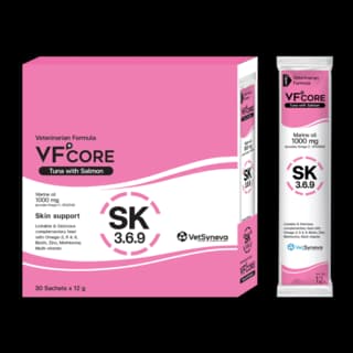 VetSynova VF+ Core SK Skin Support Cat Supplement - 12g x 30