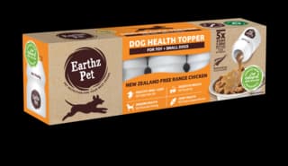 Earthz Pet Chicken Gravy Dog Health Meal Topper - Small Dog (5 x 35ml Pack), 10 Packs
