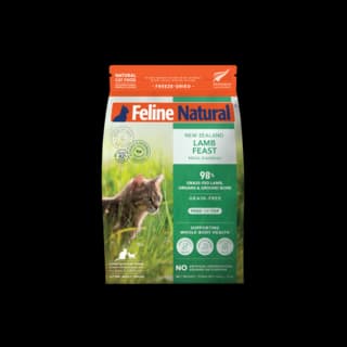 Feline Natural Lamb Feast Freeze Dried Cat Food - 320g