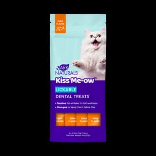 Ark Naturals Kiss Me-Ow Lickable Dental Tuna Cat Treats - 56g