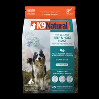 K9 Natural Beef & Hoki Feast Freeze Dried Dog Food - 500g