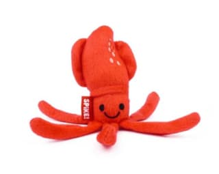 Spike Kawaii Squid Plush Dog Toy - Small