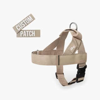 Dog Friendly Co. Premium Custom Dog Harness Combo - Large, Brown