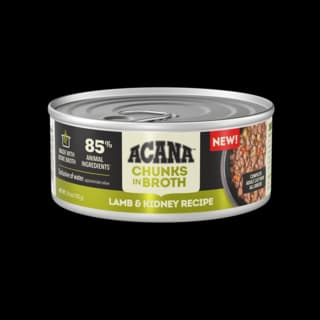 ACANA Lamb & Kidney Recipe Chunks in Broth Wet Cat Food - 155g