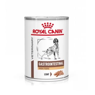 Royal Canin Vet Gastrointestinal High Fibre Wet Dog Food - 410g x 12