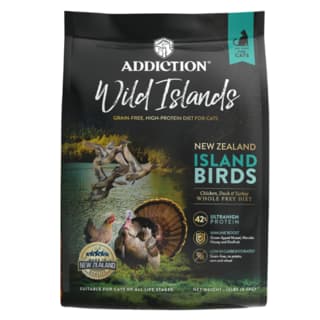 Addiction Wild Islands Island Birds Duck Turkey & Chicken Dry Cat Food - 4.5kg
