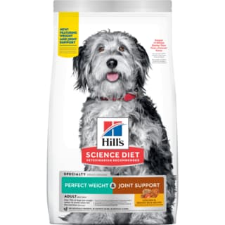 Hill's Science Diet Adult Perfect Weight + Joint Support Chicken Recipe Dry Dog Food - 11.3kg
