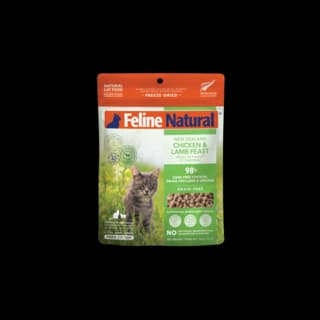 Feline Natural Chicken & Lamb Feast Freeze Dried Cat Food - 100g