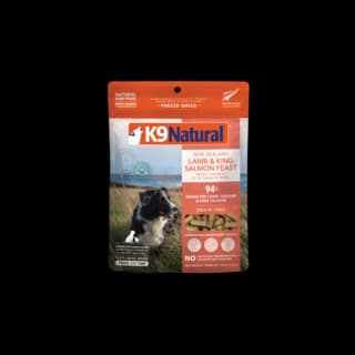 K9 Natural Lamb & King Salmon Feast Freeze Dried Dog Food Topper - 100g