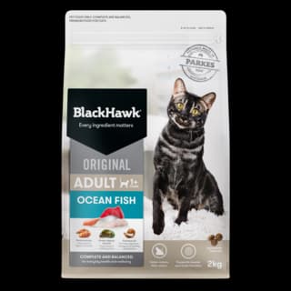 Black Hawk Original Adult Ocean Fish Dry Cat Food - 2kg
