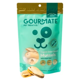 Gourmate Pet Treat Co. Organic Green Lipped Mussels Dog Treats - 50g
