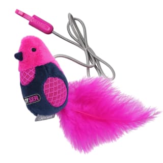 JOYSER Interactive Teaser Cat Wand Replacement Bird - Pink