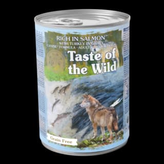 Taste of the Wild Salmon & Turkey in Gravy Adult Wet Dog Food - 390g