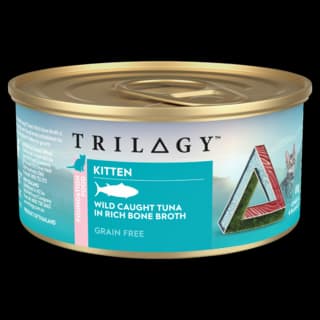 Trilogy Tuna in Bone Broth Kitten Wet Cat Food - 85g x 48