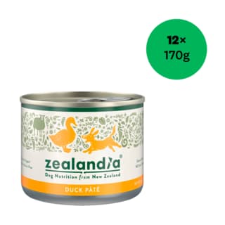 Zealandia Duck Pate Wet Dog Food - 170gx12
